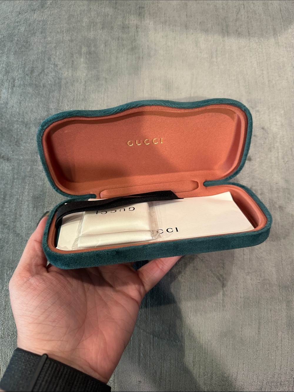 Gucci Sunglasses Case - Green